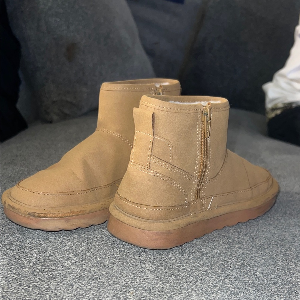 Zara Kids Tan Boots